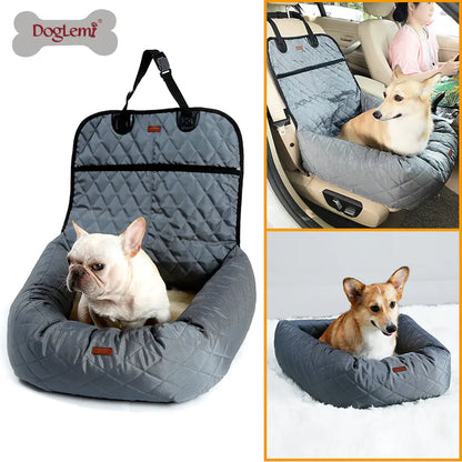 Nueva Cama de Coche Multifuncional para Mascotas con Cojín Grueso
